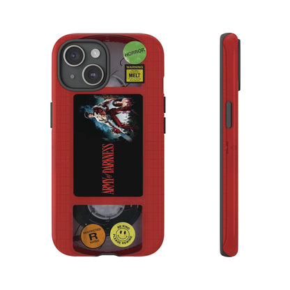 Army of Darkness Red Edition VHS Phone Case