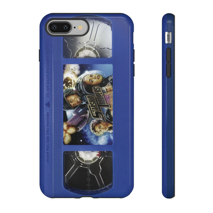 Starship Troopers Blue Impact Resistant VHS Phone Case