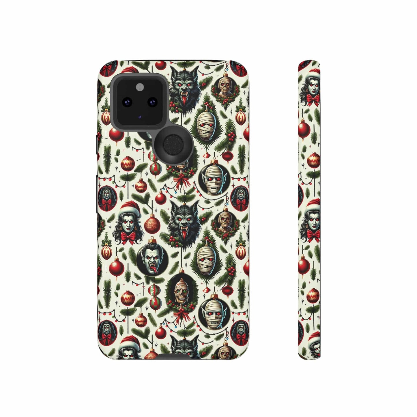 Horror Ornaments Impact Resistant Phone Case