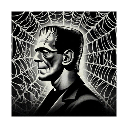 Frankenstein Spider Web Poster Print