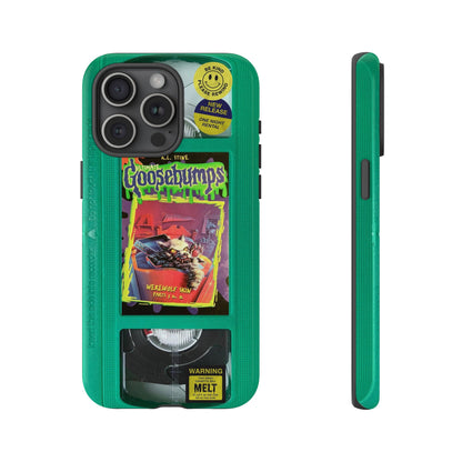 Goosebumps Green VHS Impact Resistant Case