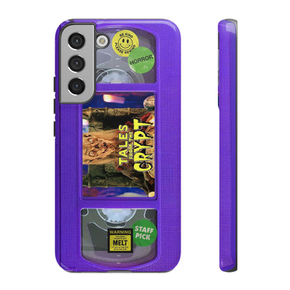 Tales Purple Edition Impact Resistant VHS Phone Case