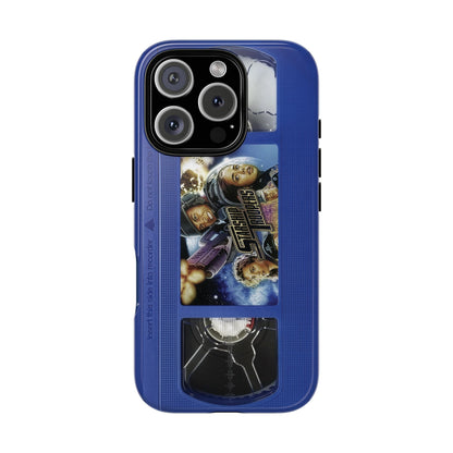 Starship Troopers Blue Impact Resistant VHS Phone Case