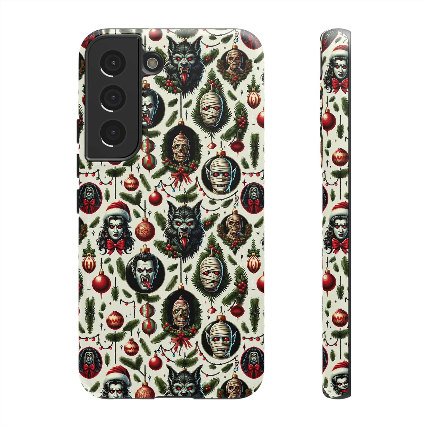 Horror Ornaments Impact Resistant Phone Case