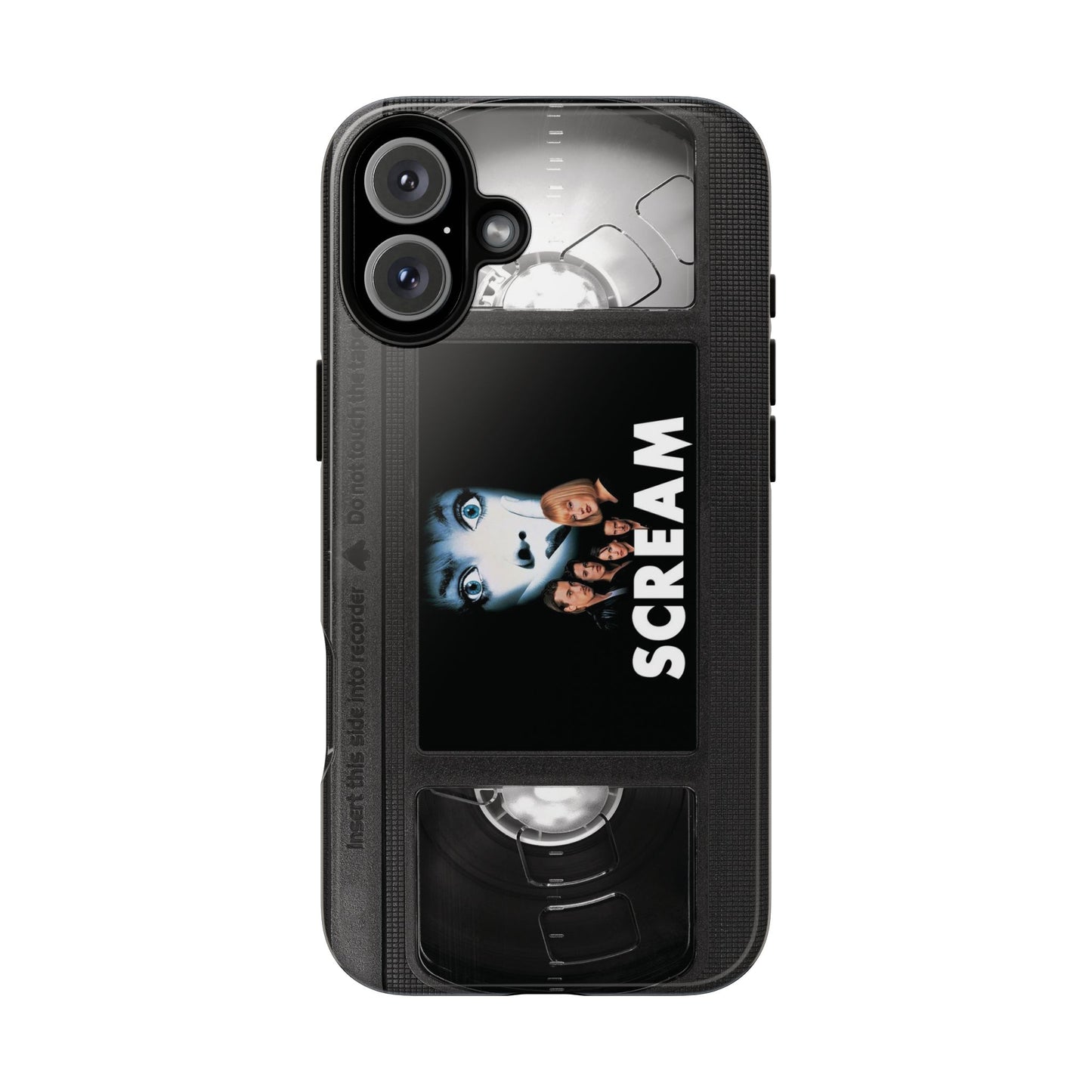 Scream VHS Impact Resistant iPhone Case