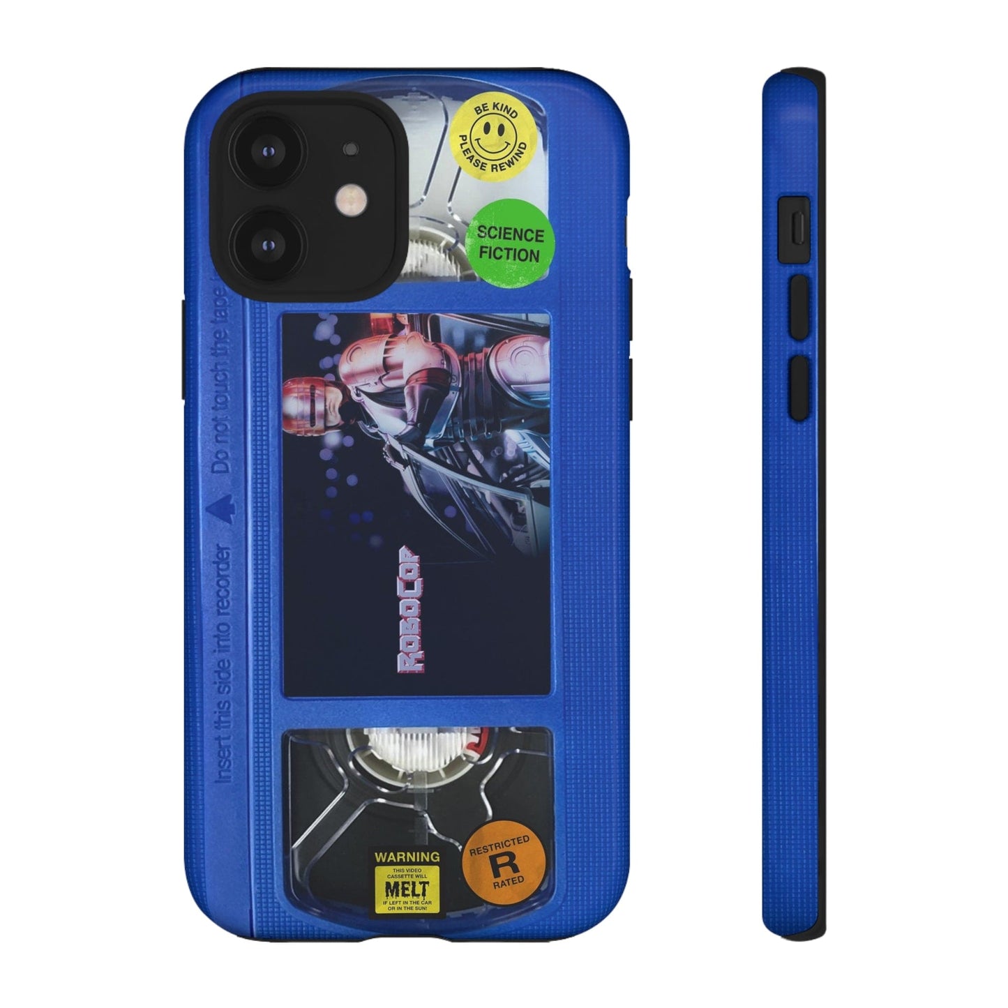 Robo cop Blue Edition VHS Phone Case