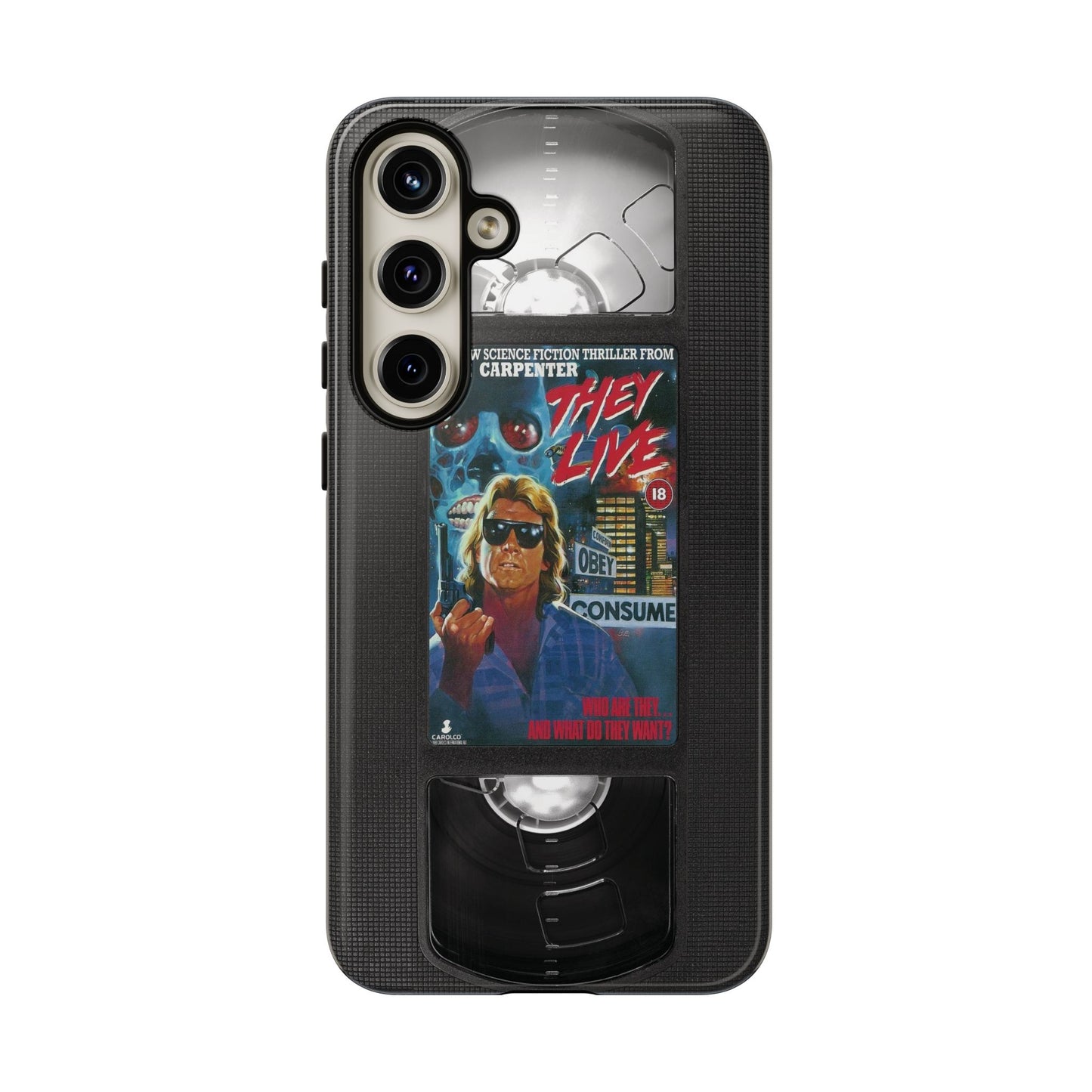 They Live Impact Resistant VHS Phone Case