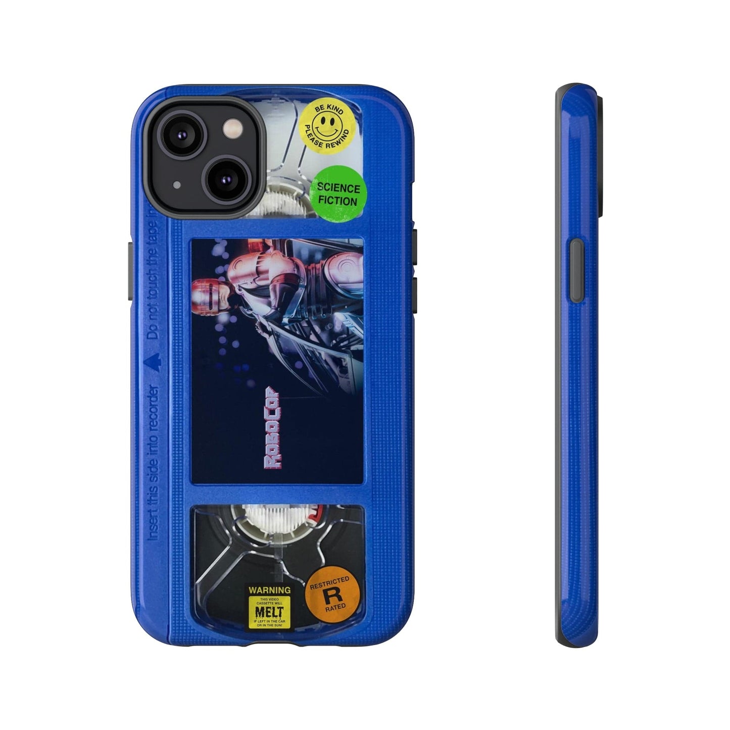 Robo cop Blue Edition VHS Phone Case