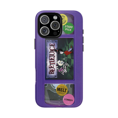 Animated BJ Purple Edition Impact Resistant VHS Phone Case