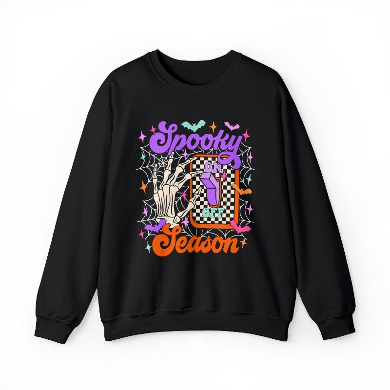 Spooky Season On Crewneck Sweatshirt