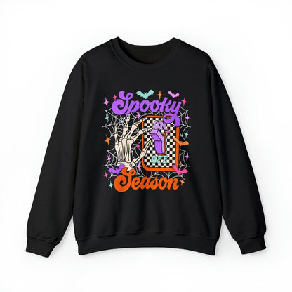 Spooky Season On Crewneck Sweatshirt