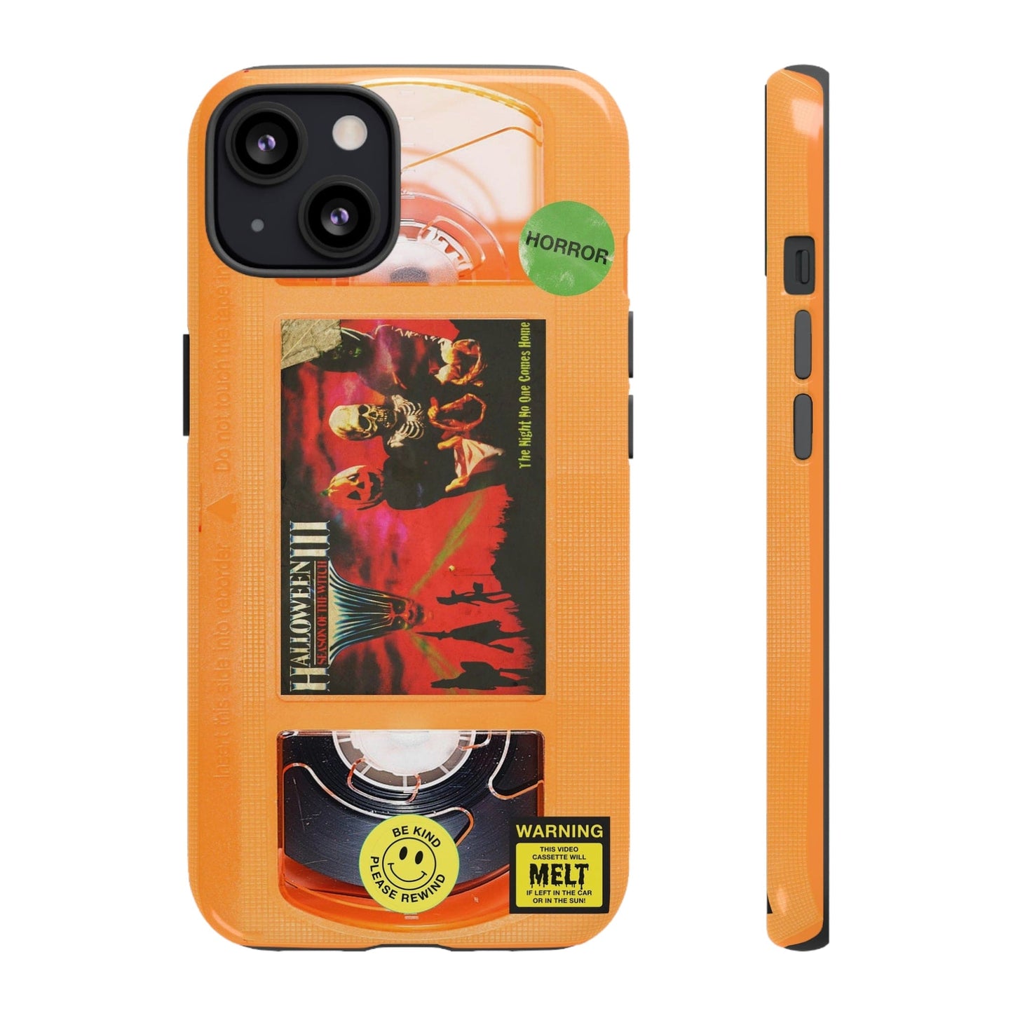 Halloween III Orange Edition Impact Resistant VHS Phone Case