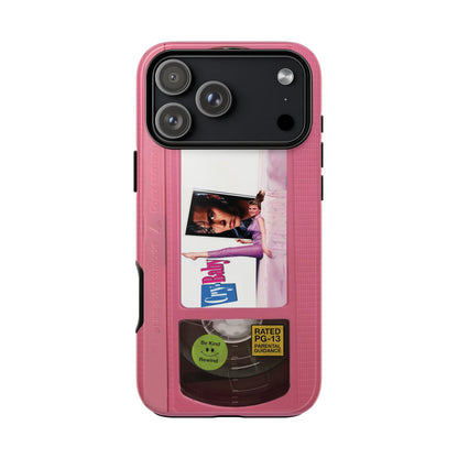 Cry Baby Pink Limited Edition Impact Resistant Vhs Phone Case
