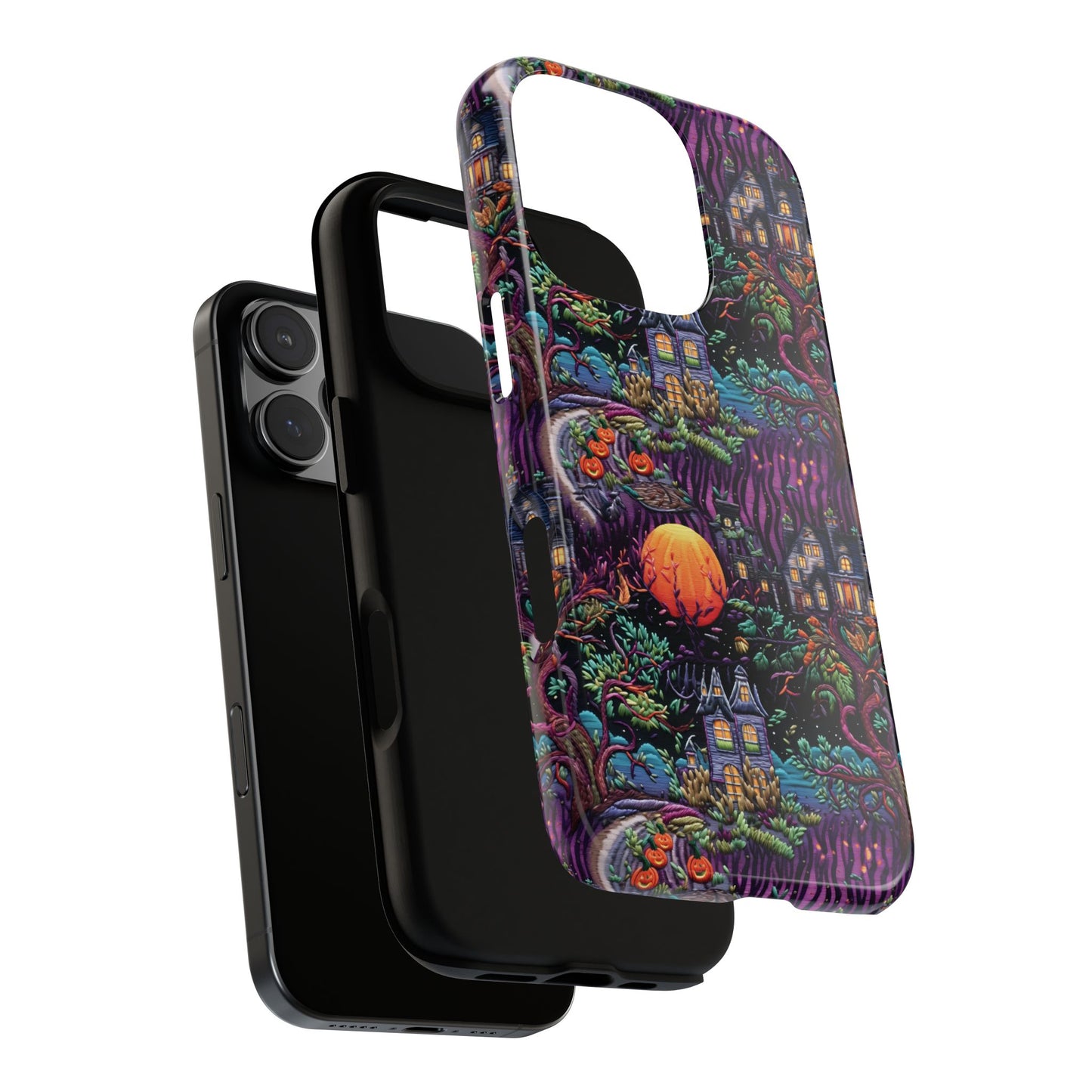 Spooky House Impact Resistant Phone Case