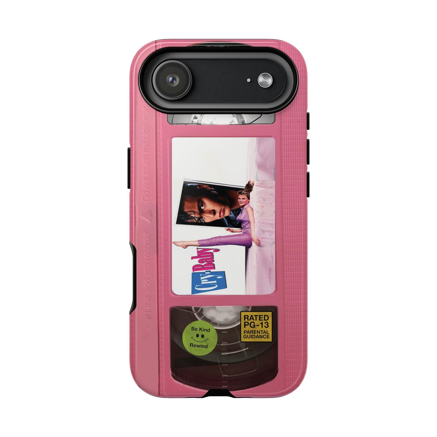 Cry Baby Pink Limited Edition Impact Resistant Vhs Phone Case