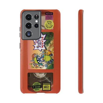 Rugrats Orange Edition VHS Phone Case