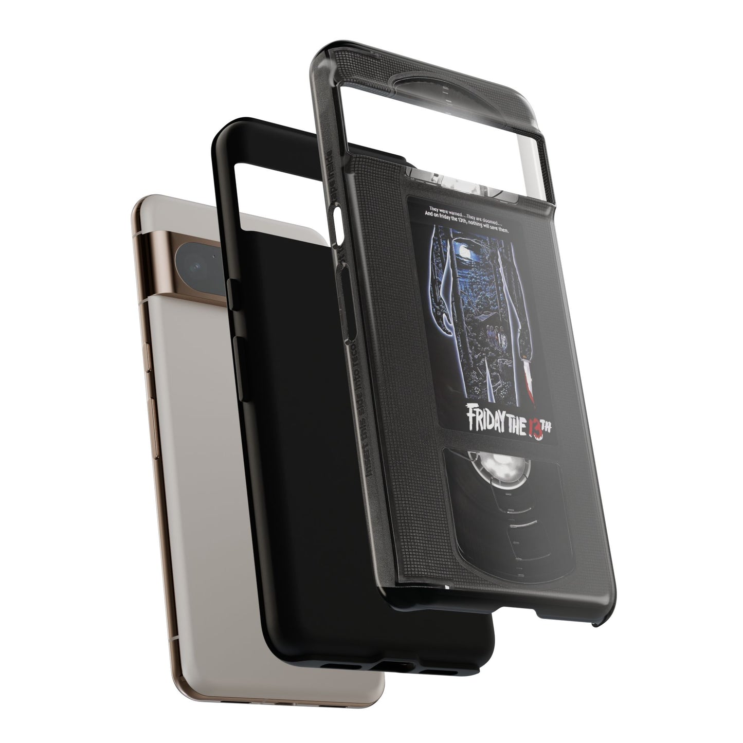Friday XIII Impact Resistant VHS Phone Case