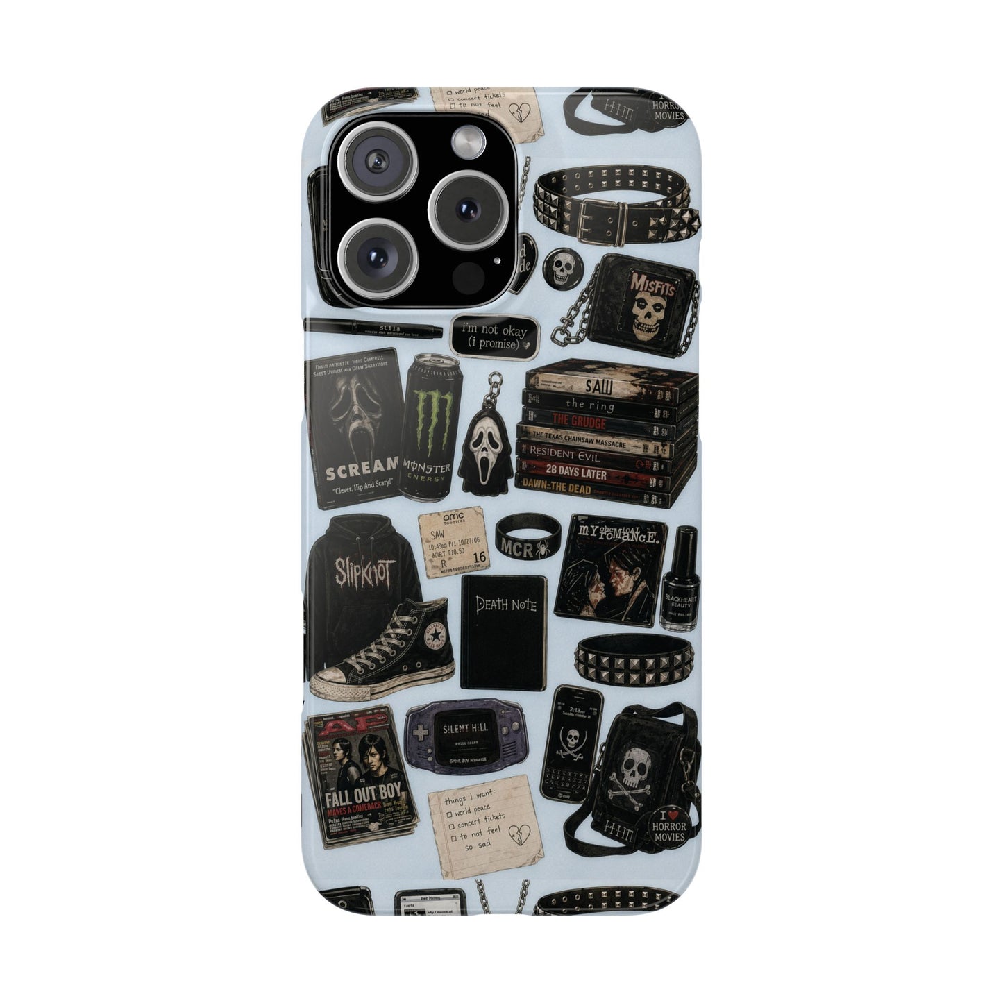 Emo 2000s Nostalgiacore Phone Case