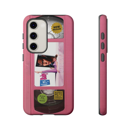Cry Baby Pink Limited Edition Impact Resistant Vhs Phone Case