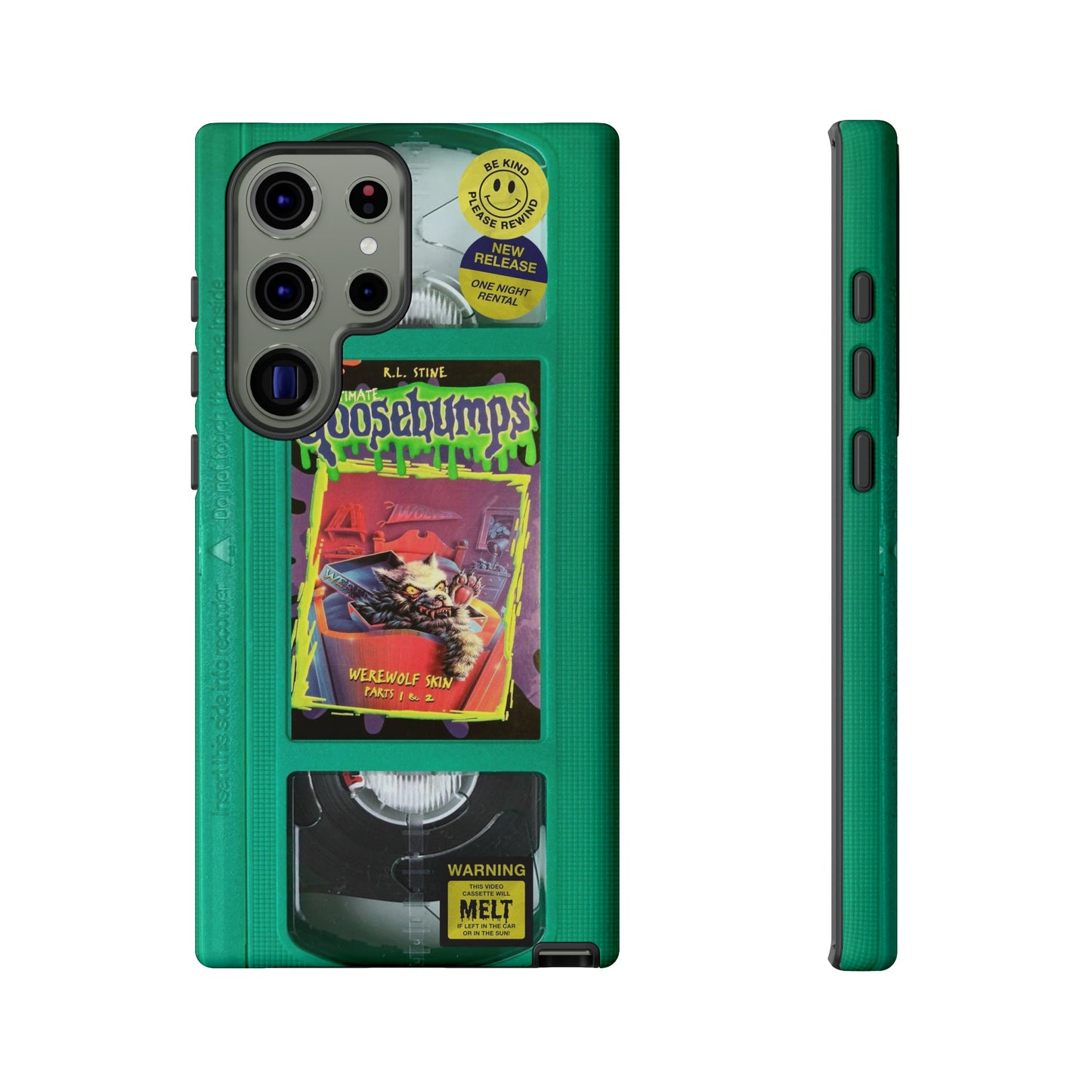 Goosebumps Green VHS Impact Resistant Case