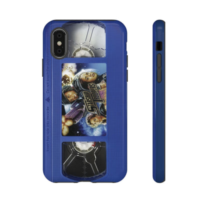 Starship Troopers Blue Impact Resistant VHS Phone Case