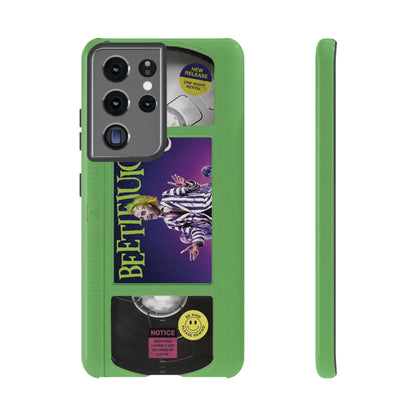 BJ  Limited Edition Green Impact Resistant VHS Phone Case