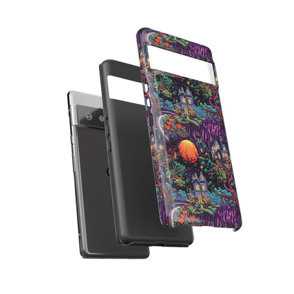 Spooky House Impact Resistant Phone Case