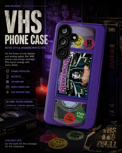 Frankenhooker Purple Edition Impact Resistant VHS Phone Case