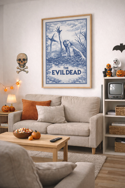 Evil Dead Toile Matte Print