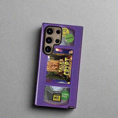 Tales Purple Edition Impact Resistant VHS Phone Case