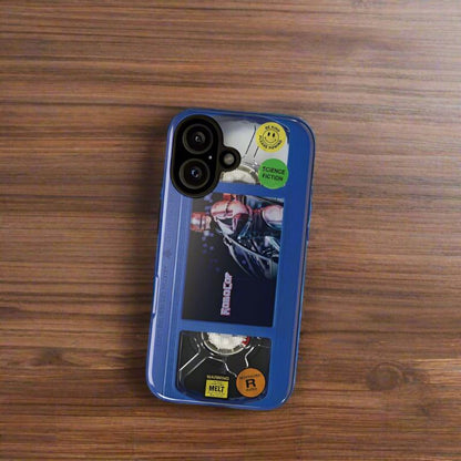 Robo cop Blue Edition VHS Phone Case