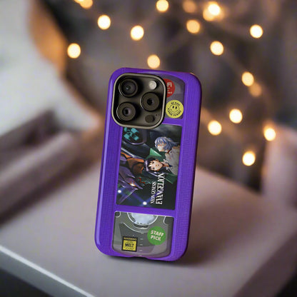 NG Evangelion Purple Edition VHS Phone Case