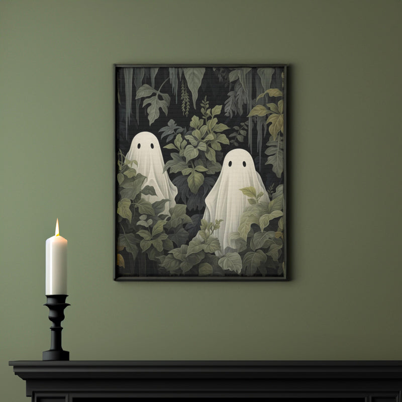 Forest Ghosts Wrapped Canvas