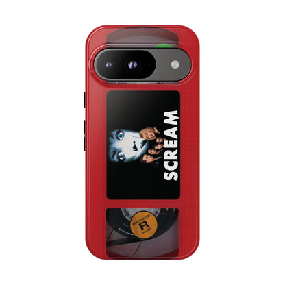 Scream Red Impact Resistant VHS Phone Case