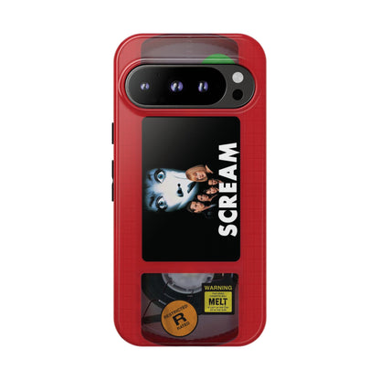 Scream Red Impact Resistant VHS Phone Case