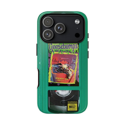 Goosebumps Green VHS Impact Resistant Case