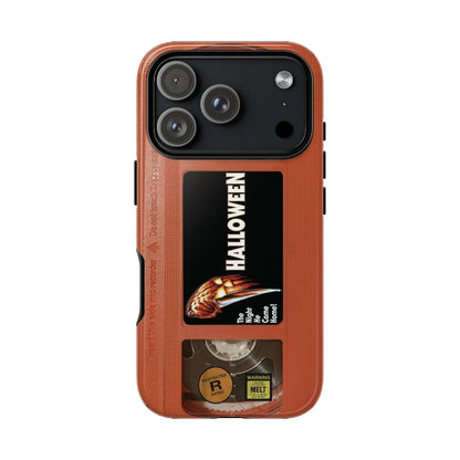 Halloween Orange Edition VHS Phone Case