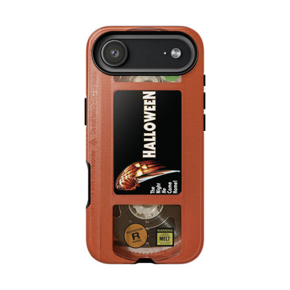 Halloween Orange Edition VHS Phone Case