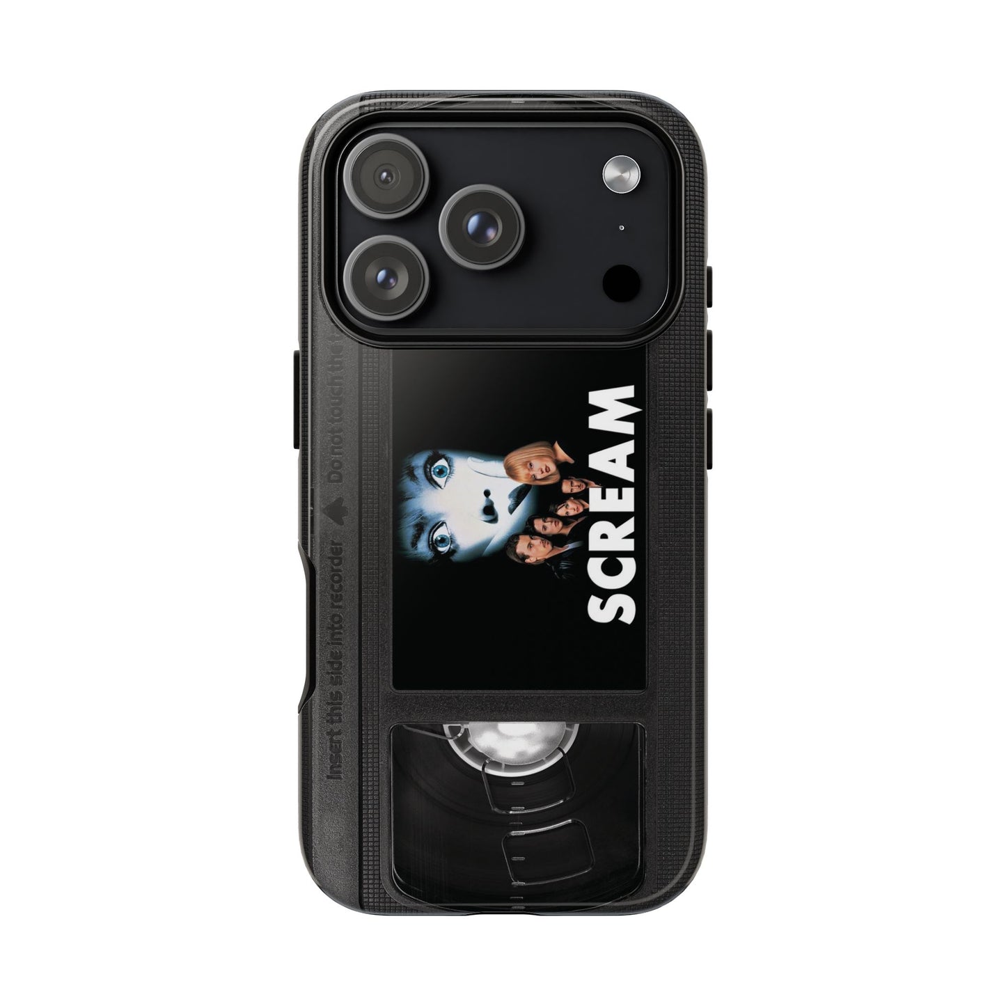 Scream VHS Impact Resistant iPhone Case