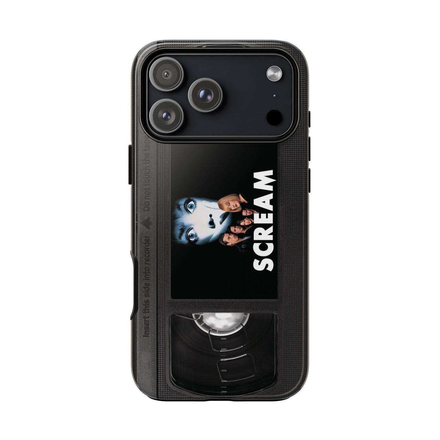 Scream VHS Impact Resistant iPhone Case