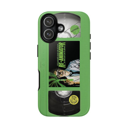 Reanimator Limited Edition Green Impact Resistant VHS Phone Case