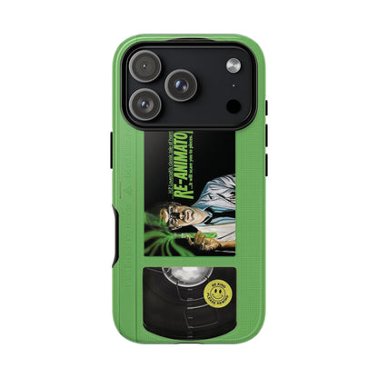 Reanimator Limited Edition Green Impact Resistant VHS Phone Case