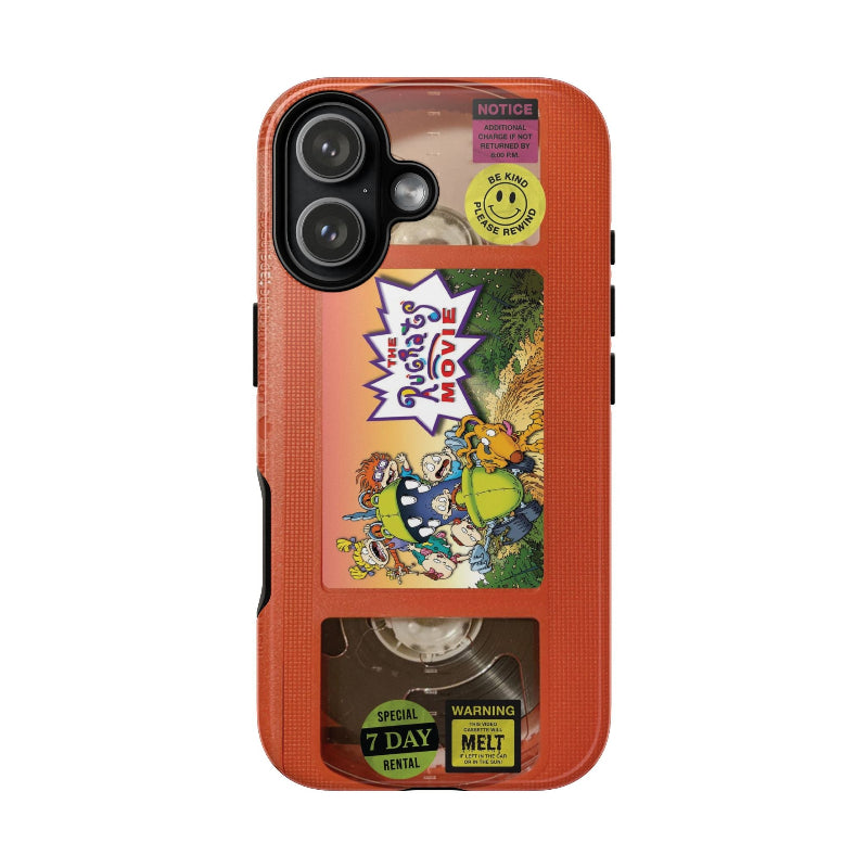 Rugrats Orange Edition VHS Phone Case