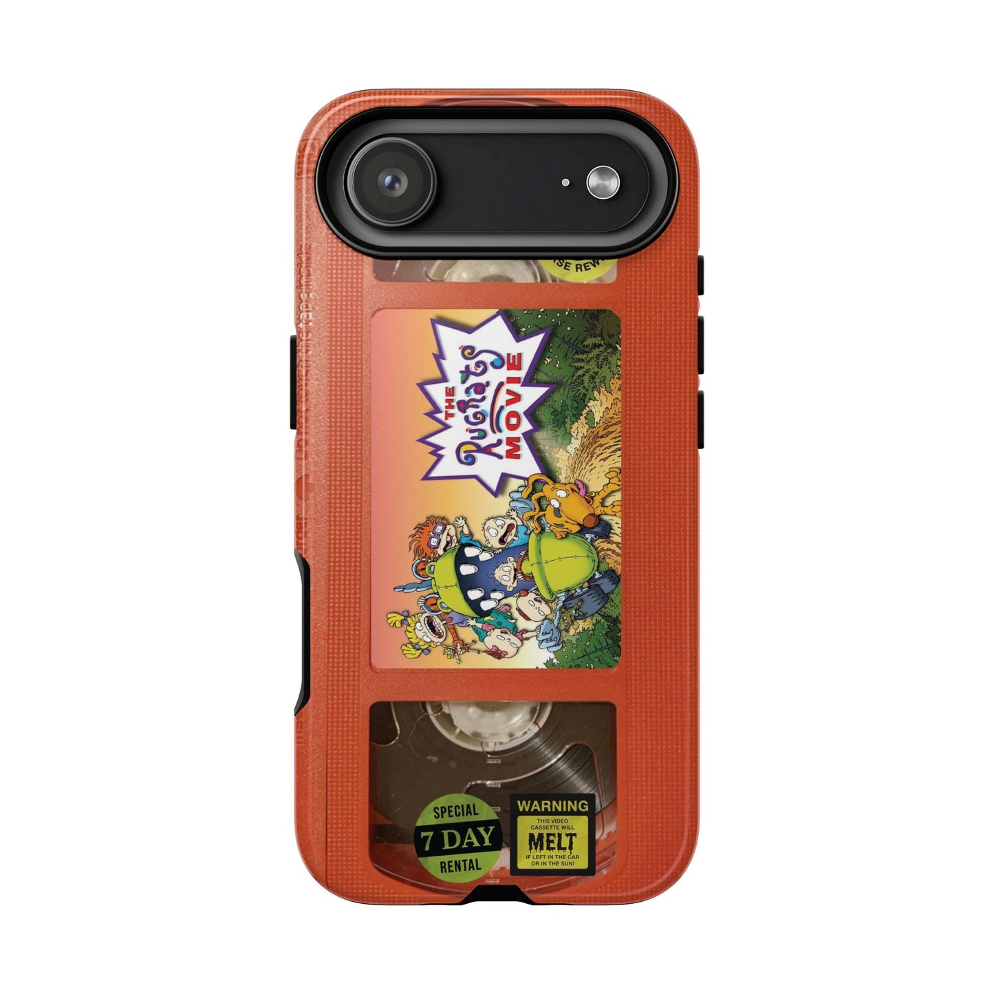 Rugrats Orange Edition VHS Phone Case