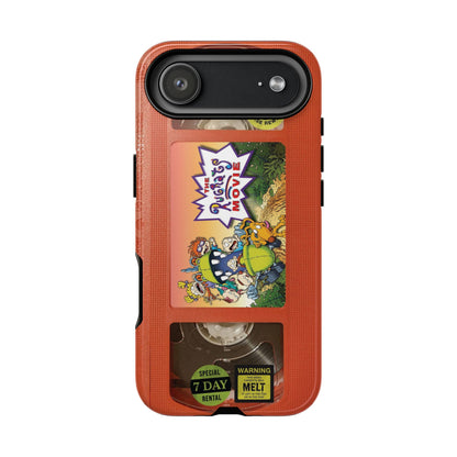 Rugrats Orange Edition VHS Phone Case