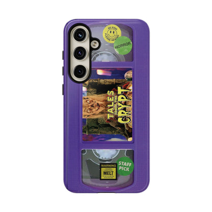 Tales Purple Edition Impact Resistant VHS Phone Case