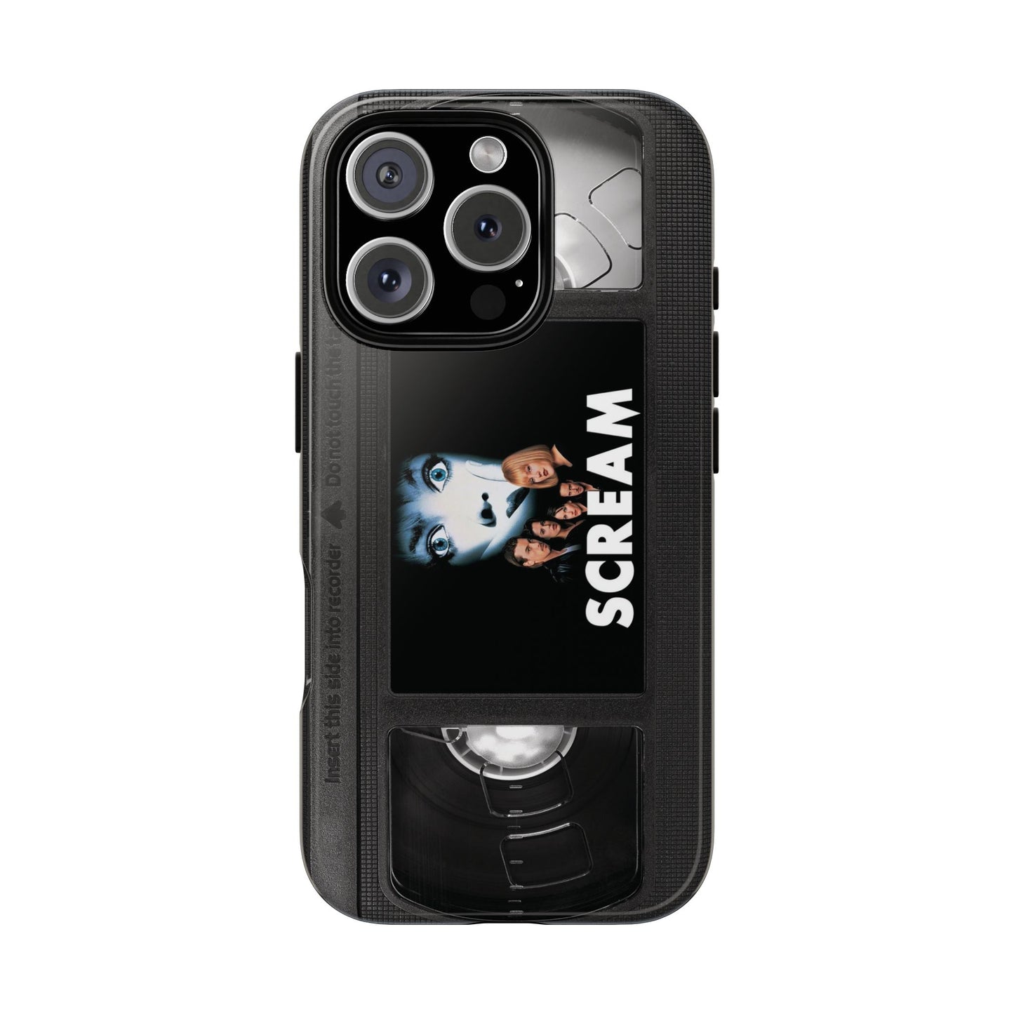 Scream VHS Impact Resistant iPhone Case