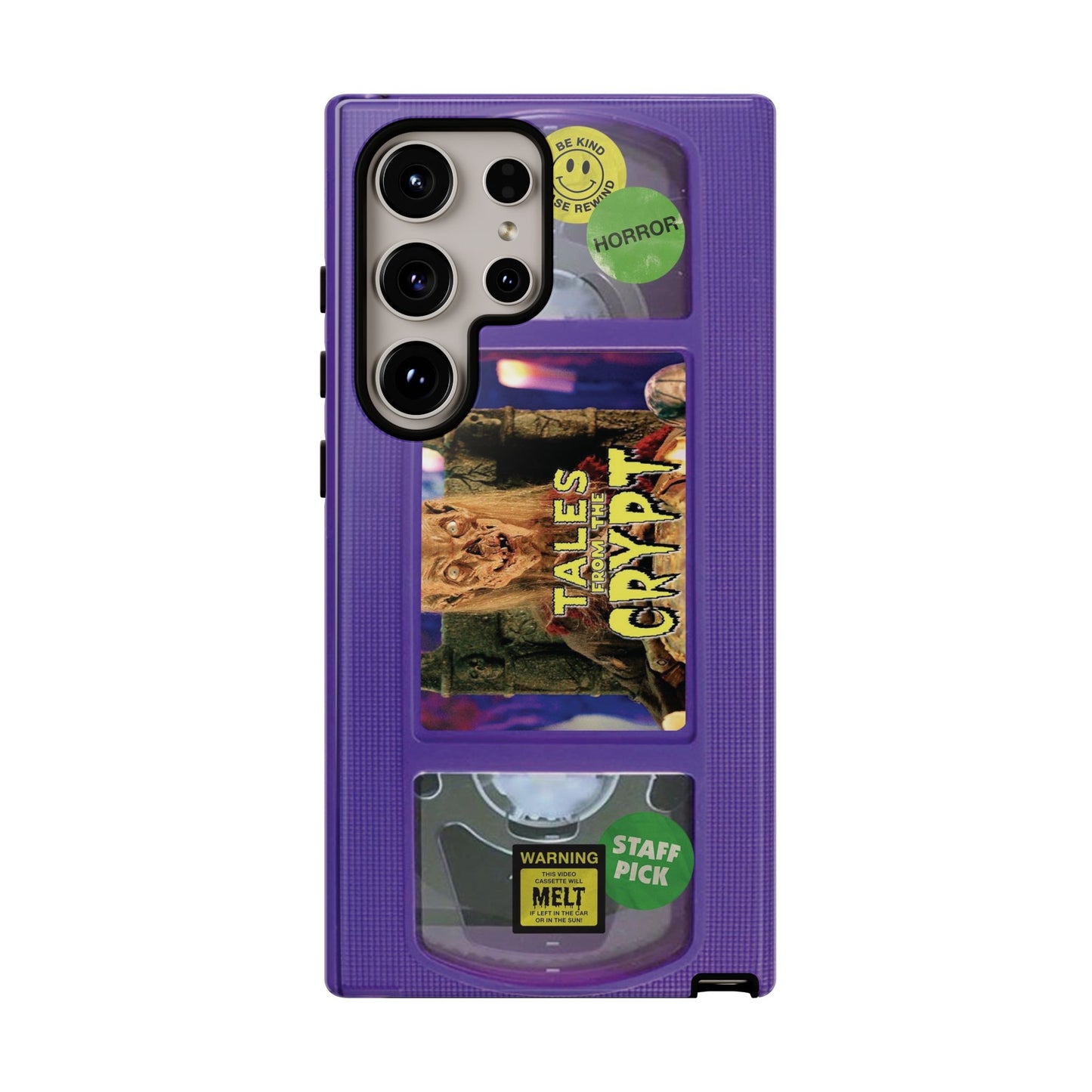 Tales Purple Edition Impact Resistant VHS Phone Case