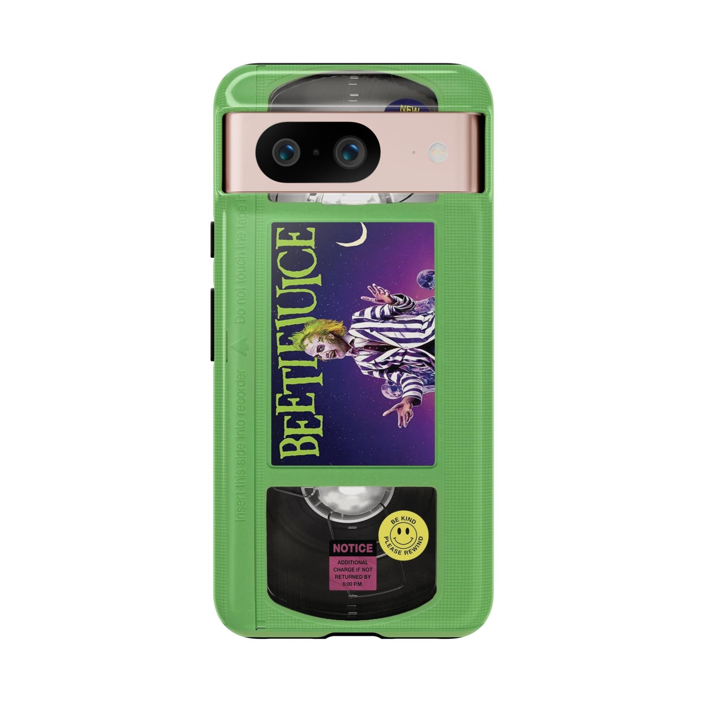 BJ  Limited Edition Green Impact Resistant VHS Phone Case