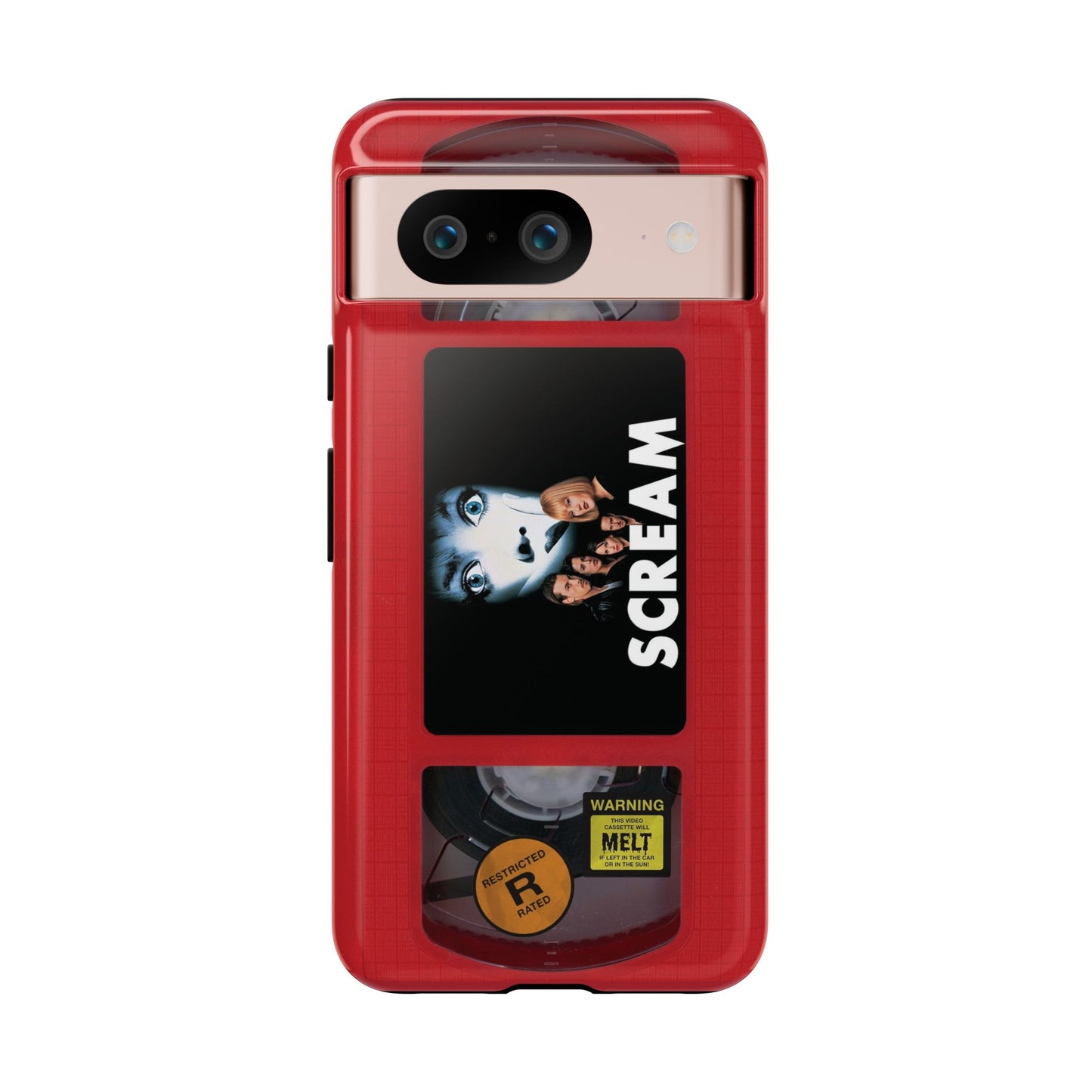 Scream Red Limited Edition Impact Resistant VHS Phone Case